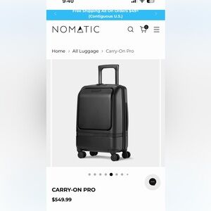 Nomatic Carry-On Pro - Black